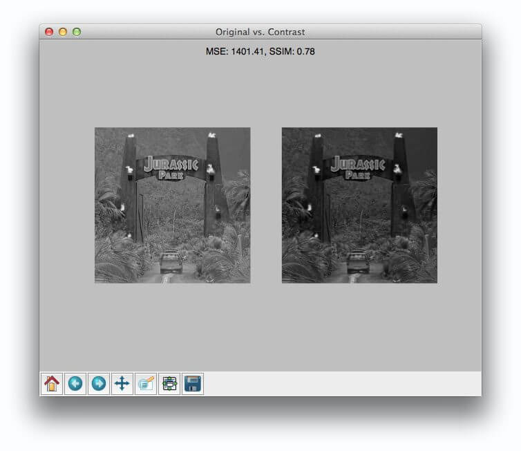 Сравнение изображений opencv