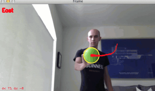 opencv motion detection moving camera