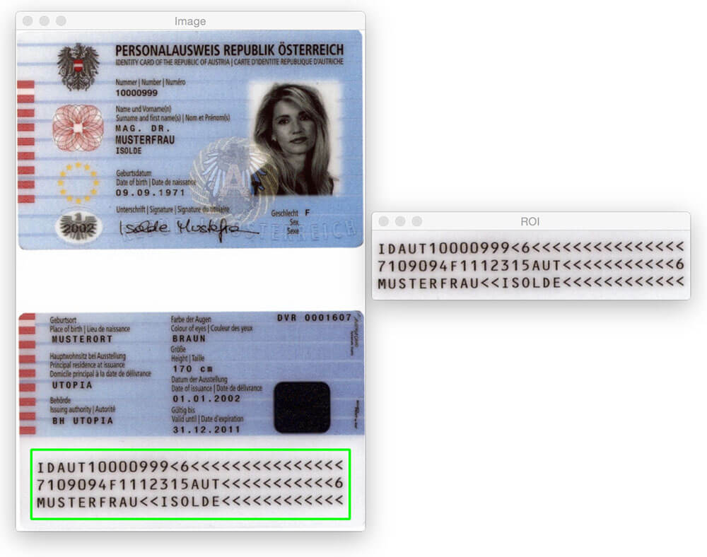 passport barcode page