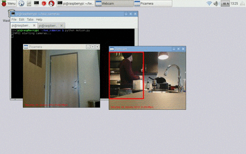 raspberry pi opencv usb camera