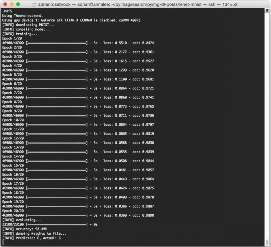 python cnn example code