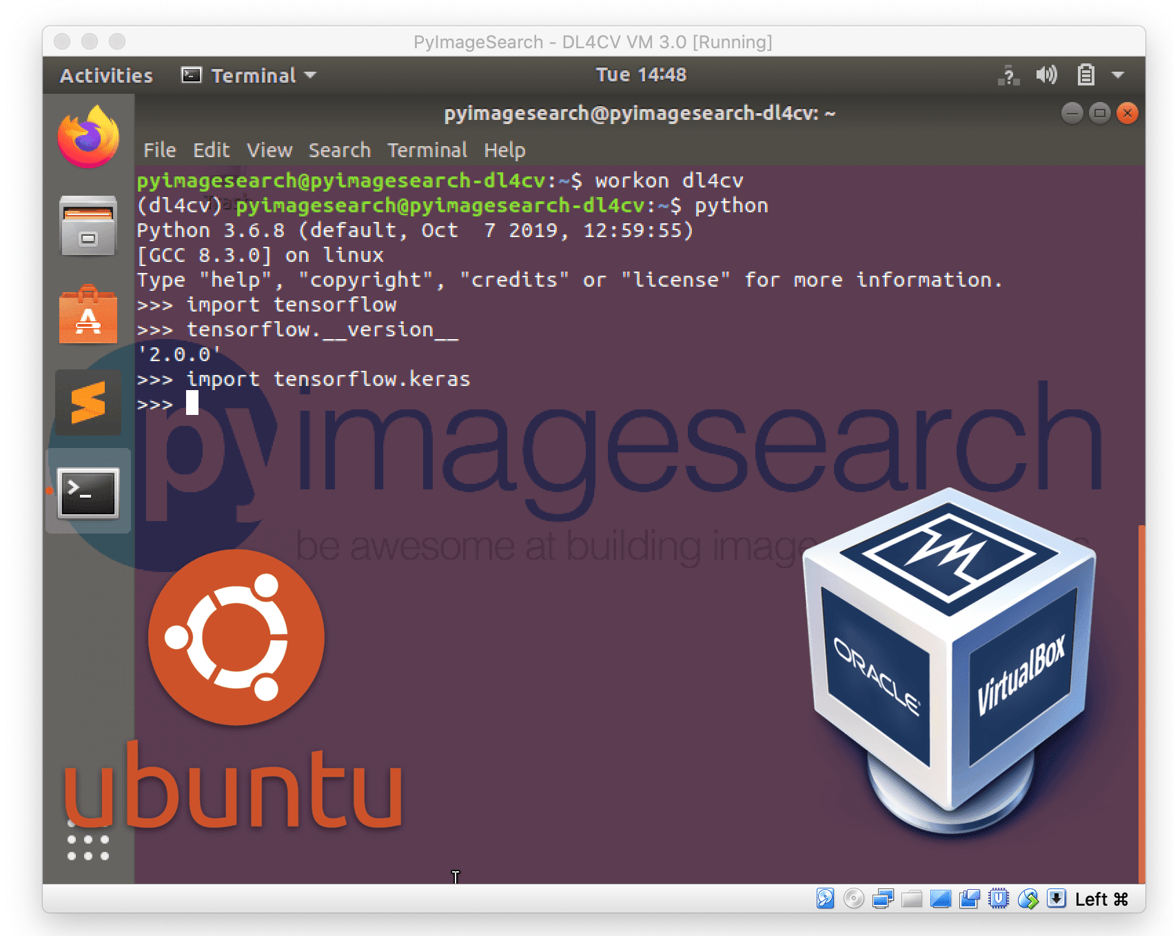 Your deep learning + Python Ubuntu virtual machine - PyImageSearch