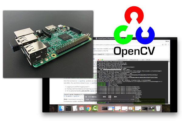 Raspbian buster for Raspberry Pi pre complied OS with OPENCV 4 and python 16GB 