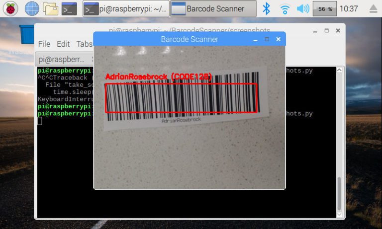 Real Time Barcode Detection In Video With Python And Opencv Pyimagesearch 7759