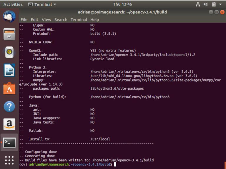 install opencv 2.4.9 ubuntu 18