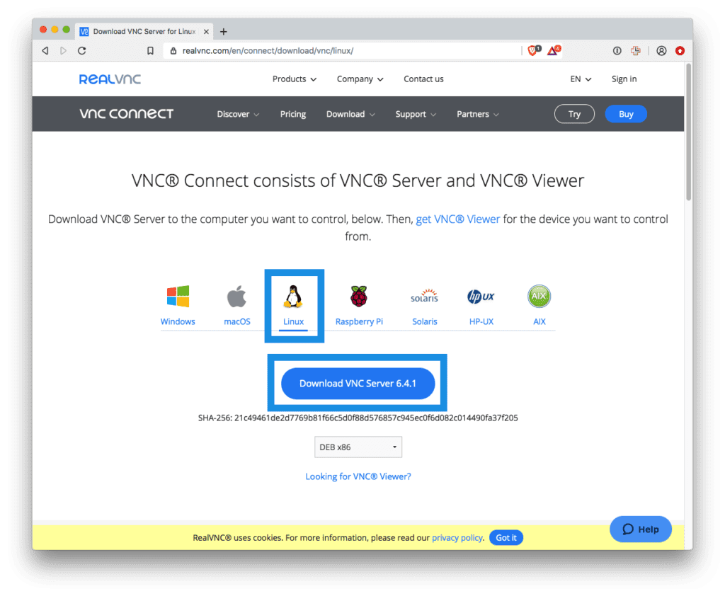 Install vnc server amazon linux splashtop desktop to laptop
