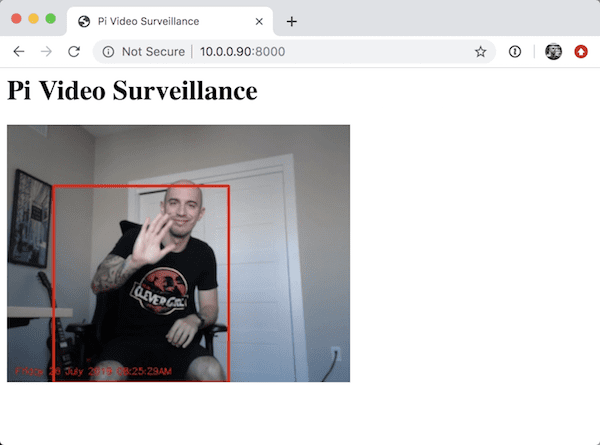 Opencv Stream Video To Web Browser Html Page Pyimagesearch