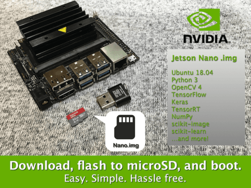 Nvidia Jetson Nano Img Pre Configured For Deep Learning And Computer Vision Laptrinhx