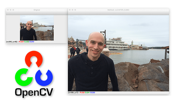 opencv resize