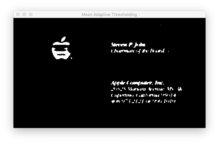 Adaptive Thresholding With Opencv Cv2 Adaptivethreshold Pyimagesearch